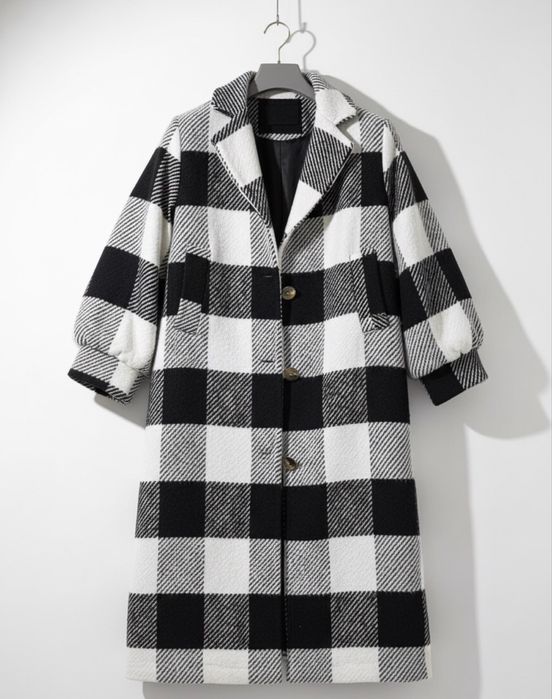 Casaco comprido Xadrez Novo