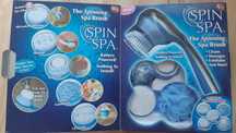 Spin SPA - zestaw do masazu, oczyszczania, zluszczania podczas kąpieli