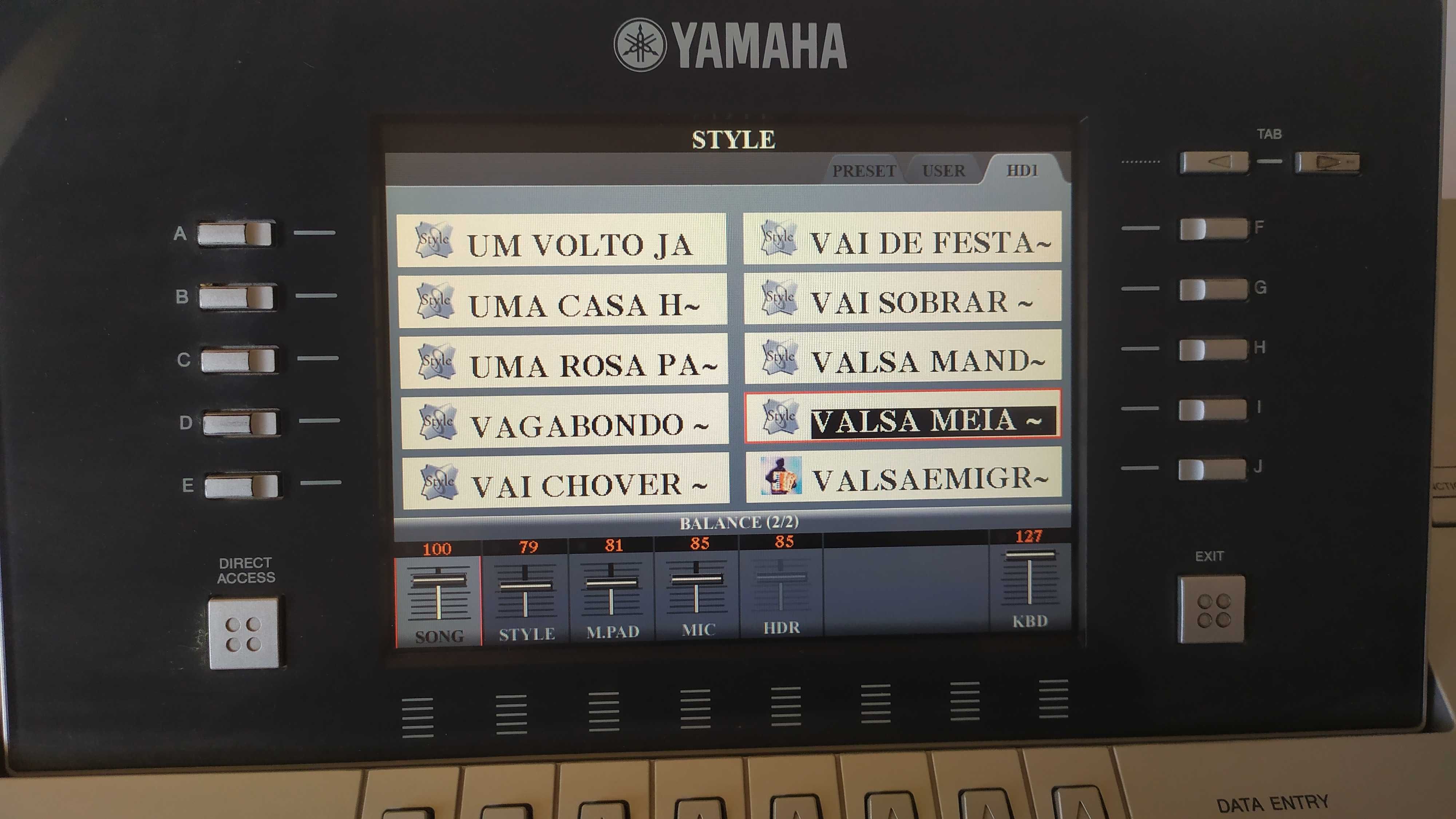 Teclado Yamaha Tyros 3