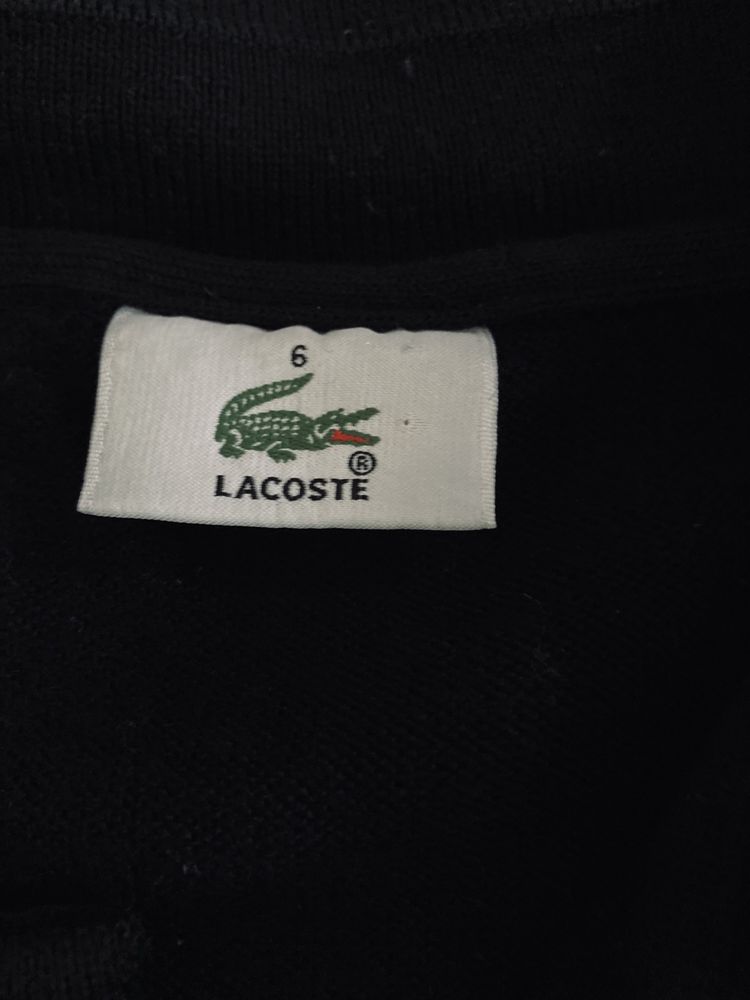 Sweter Lacoste r. XL/ XXL  100% wełna