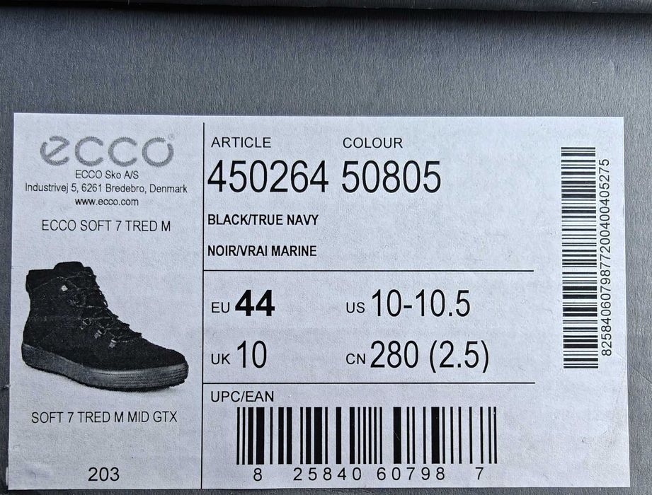 Ecco Soft 7 Tred GTX  Męskie buty