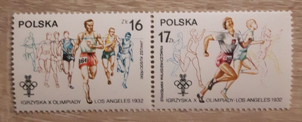 Znaczki Fi. 2768 i 2769 grzyska XXIII Olimpiady Los Angeles 1984