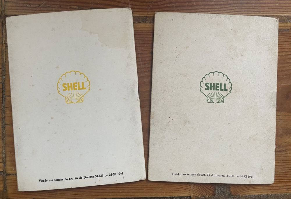 Livros de 1944 Shell 5€ cada Terras Portuguesas