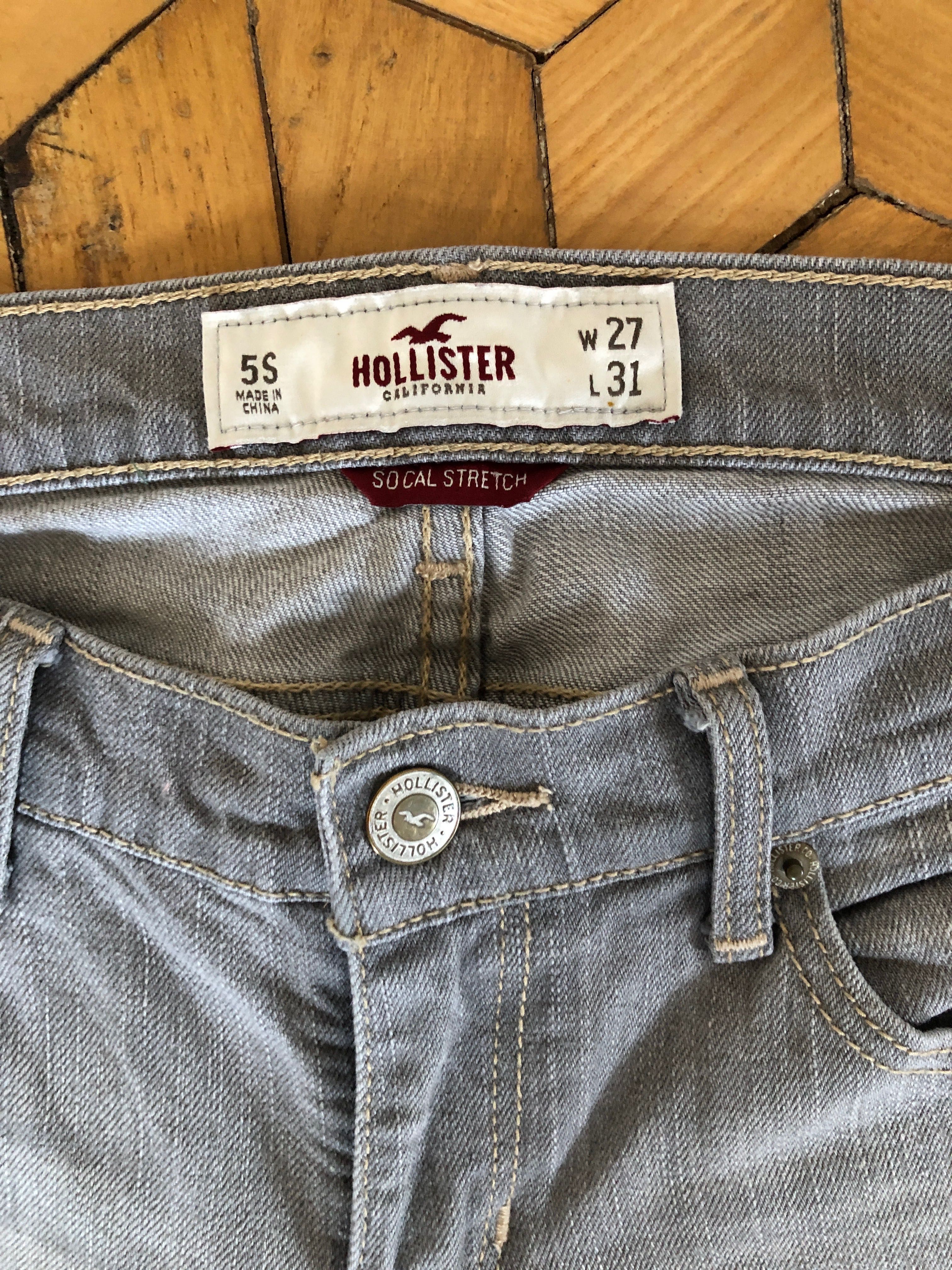 Spodnie jeansy Hollister California 5S W27 L31