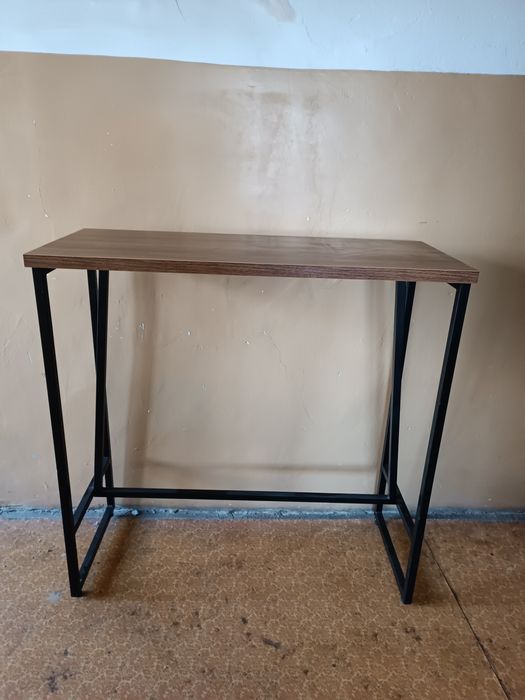 Барний Стіл Loft Design 1100*1120*470мм Горіх модена