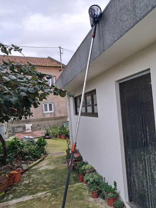 Cabo telescópico gardena 160-290 cm + colhedor de frutas