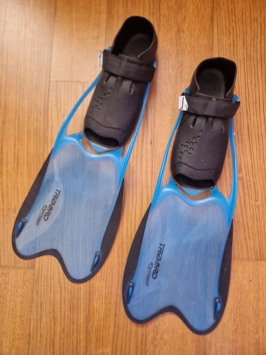 Barbatanas de Snorkeling Tribord azuis - n.39/40
