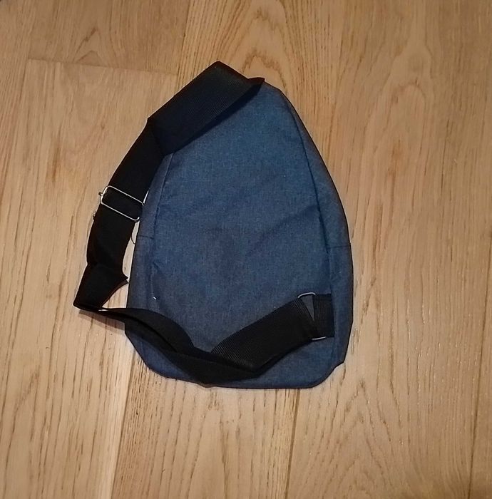 Saszetka męska niebieska Torba na ramię/plecy
