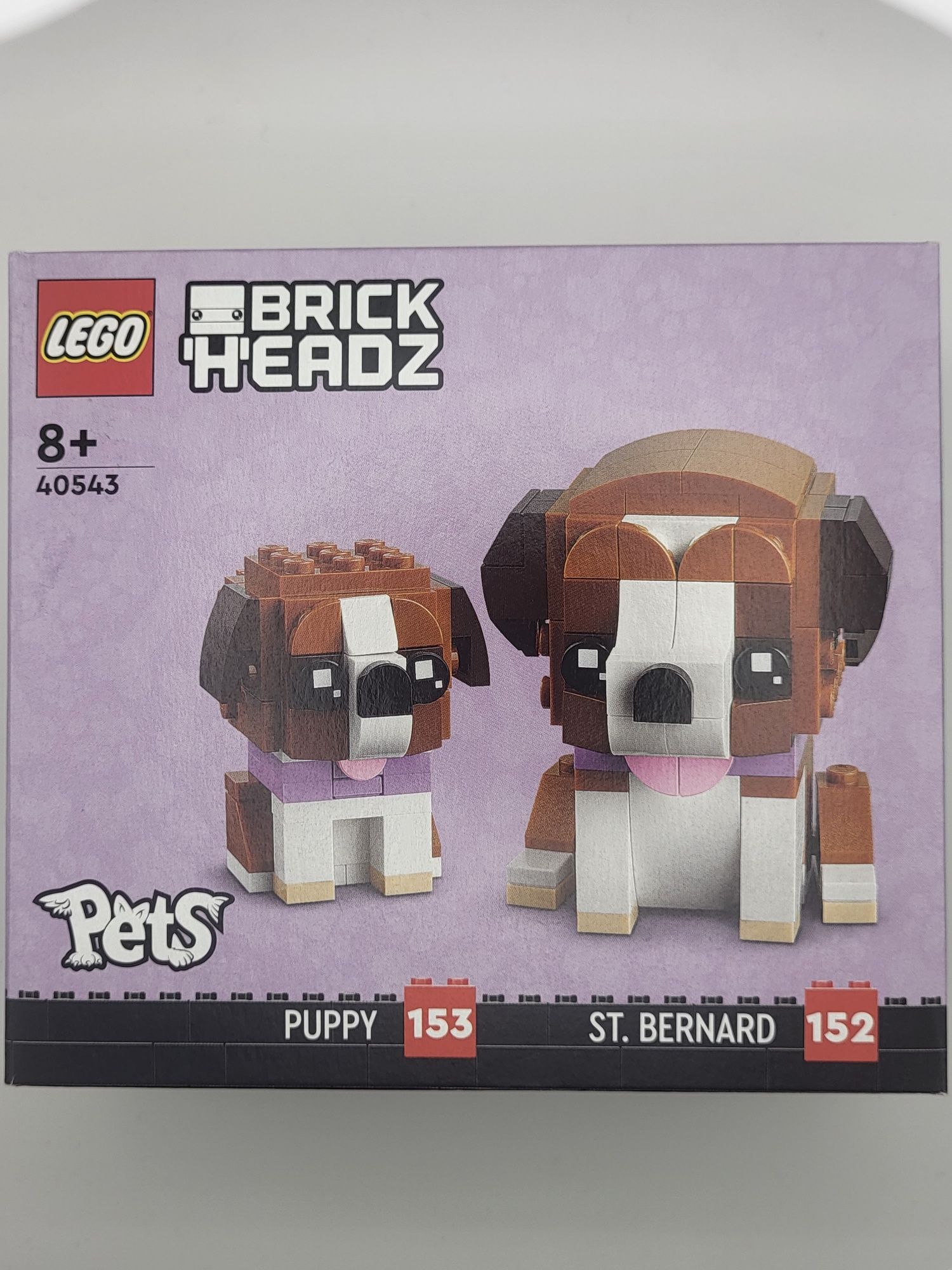 LEGO BrickHeadz pieski 40543