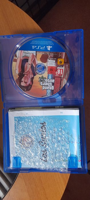 Play Station 4 gra GTA V PL