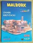 MALBORK GPM 915 kartonowa makieta model zamku