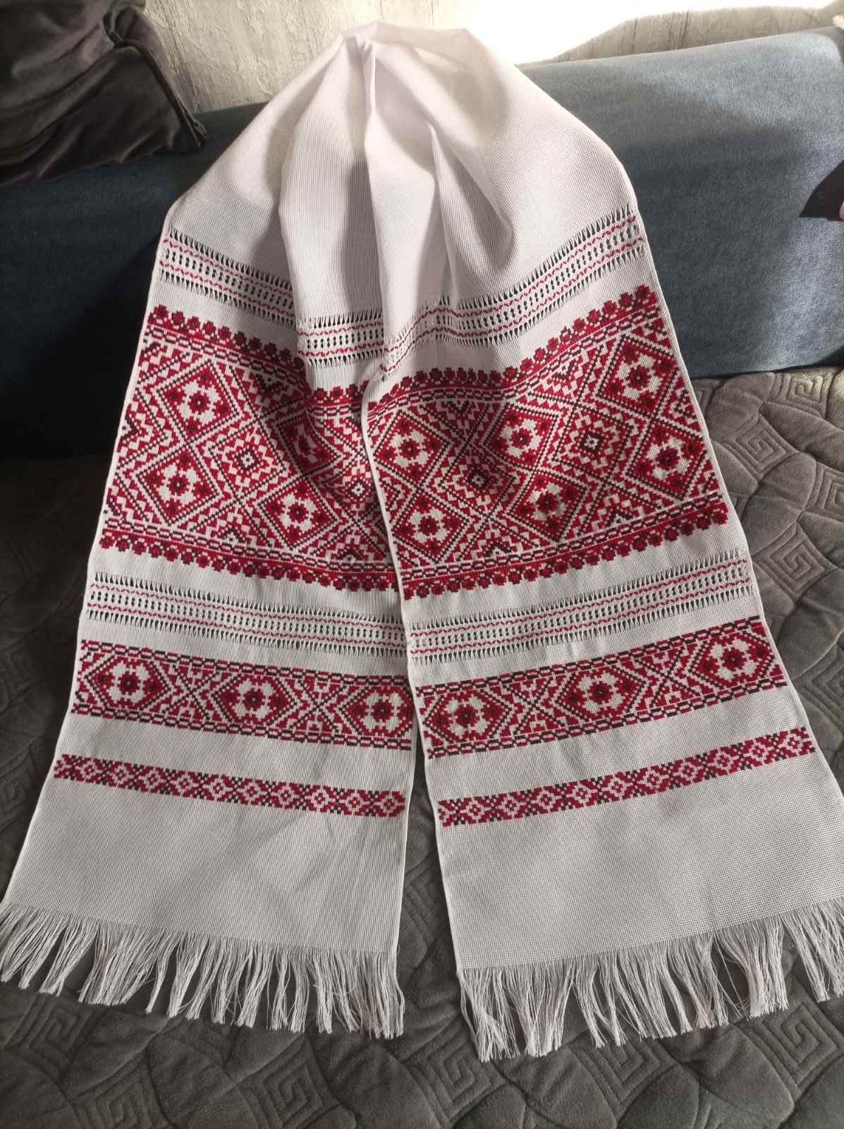Рушники вишиті, ручна вишивка