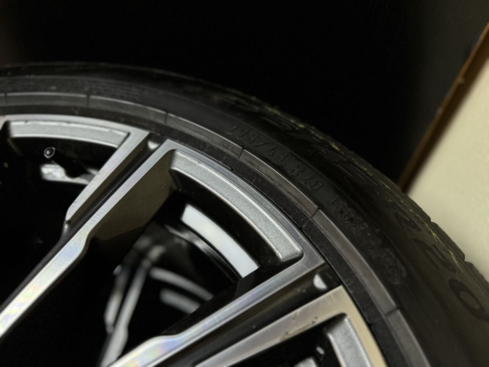 Диск Б/У оригинал X5 G05 X6 G06 X7 G07 R20 СТИЛЬ 740М РЕЗИНА PIRELLI