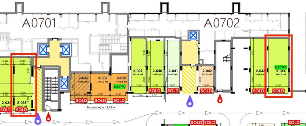 Паркинги Юніт Хоум Сіті, Ґарета Джонса 12, S=38м
