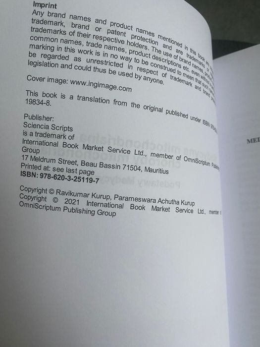 Medycyna mitochondrialna