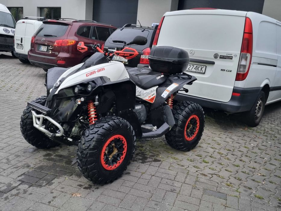 Renegade 650 xxc, FOX, abs, idealny