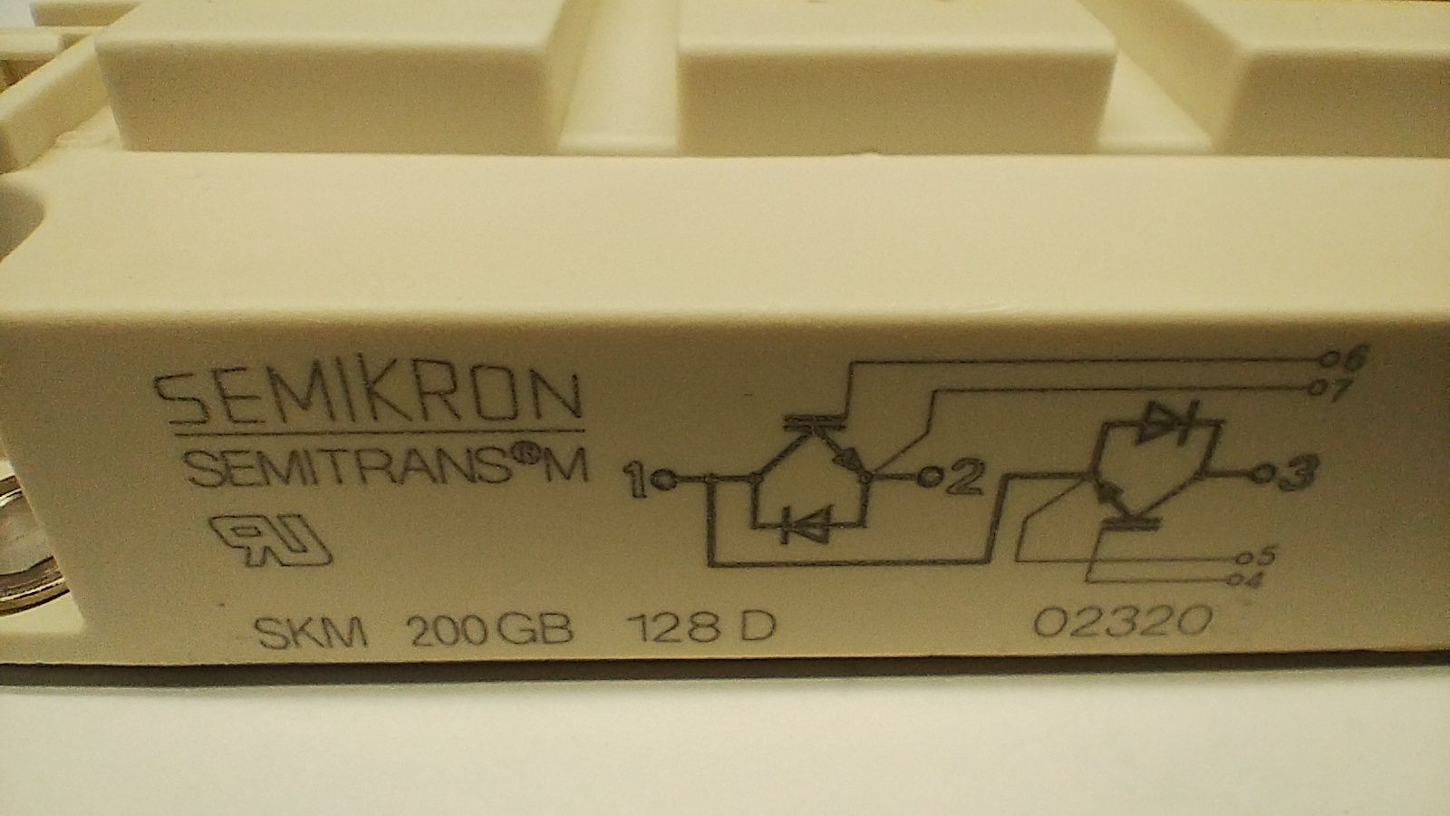 Moduł IGBT SKM200GB128D Semikron