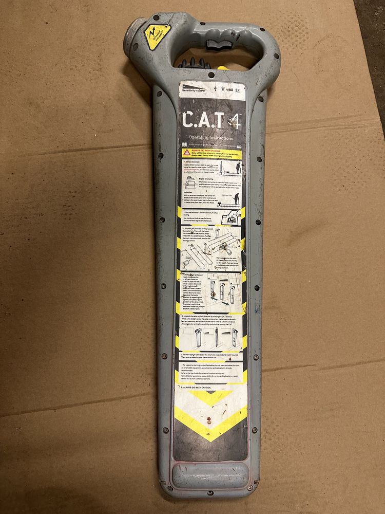 Radiodetektor CAT4 wykrywacz instalacji przewodow podziemnych
