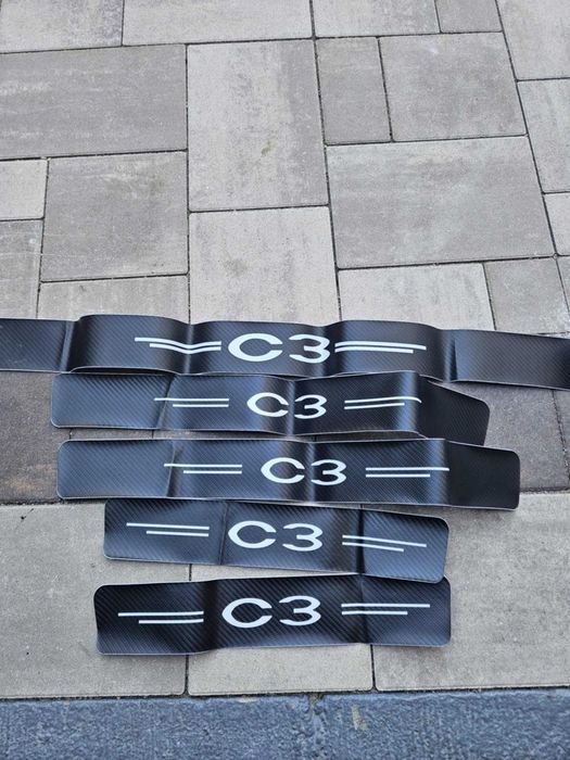Citroen C3 naklejki ochronne na progi