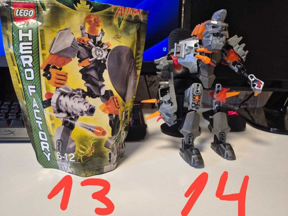 Повна Коллекція LEGO Hero Factory Brain Attack