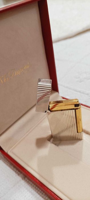 Isqueiro Dupont em prata