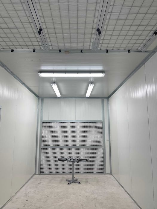 Instalacja nawiewu do ściany lakierniczej, Plenum nawiewne do lakierni