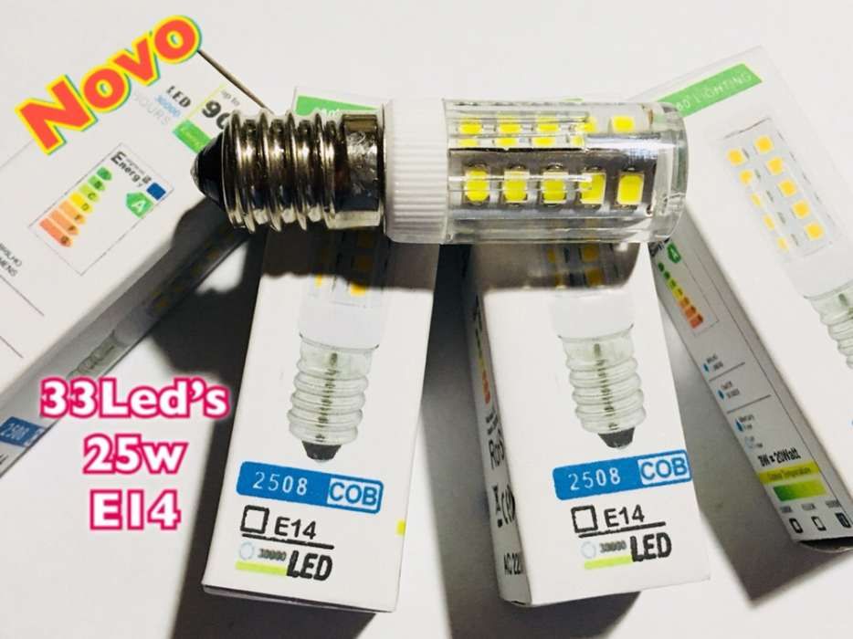 Lâmpada E14 220v e 12v-24v LED's