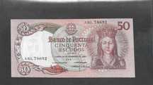 Nota de 50 Escudos - Rainha Santa Isabel