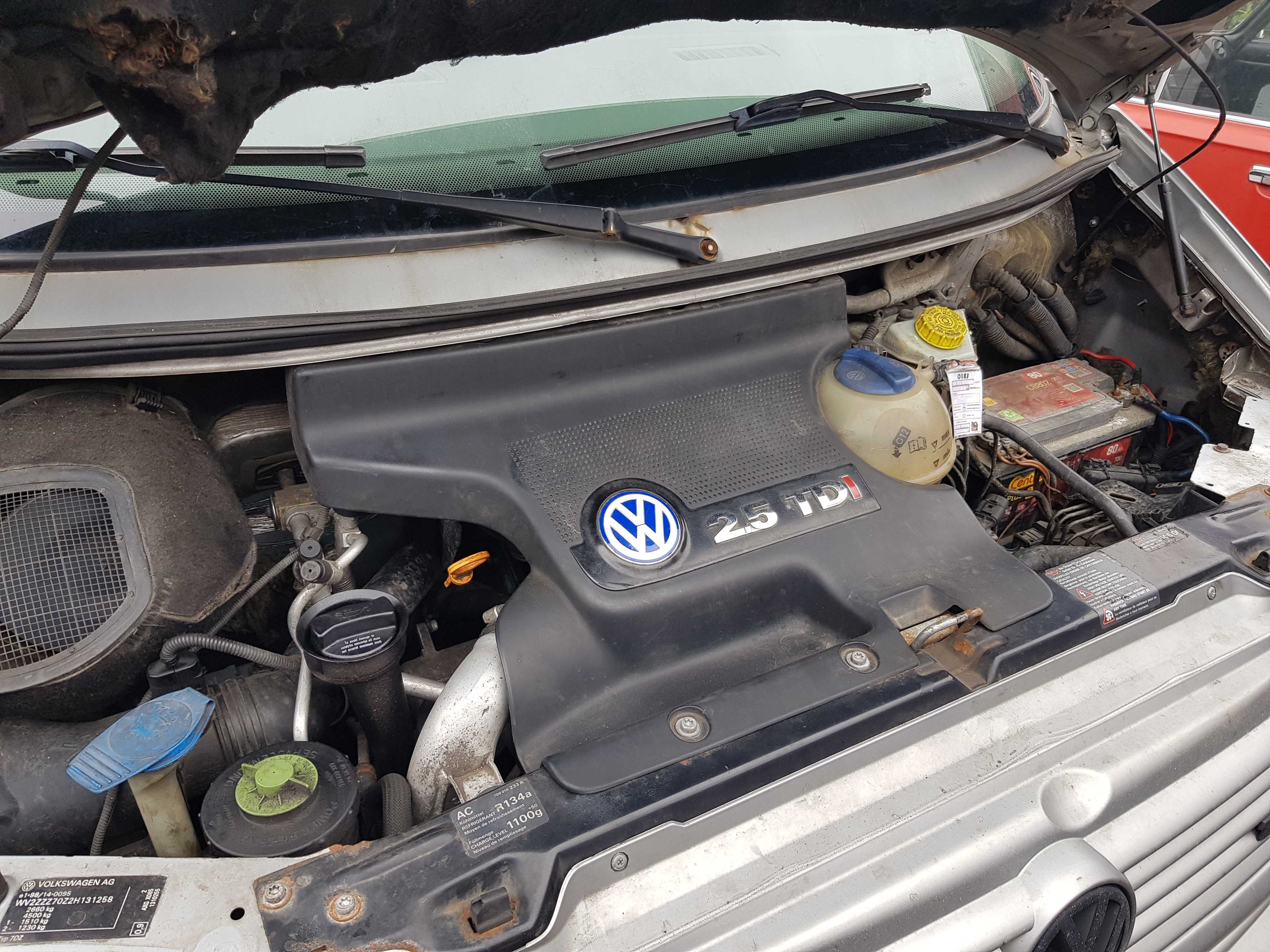 VW VOLKSWAGEN T4 Multivan  2.5 tdi 150 / 151km CZESCI AXG,ACV