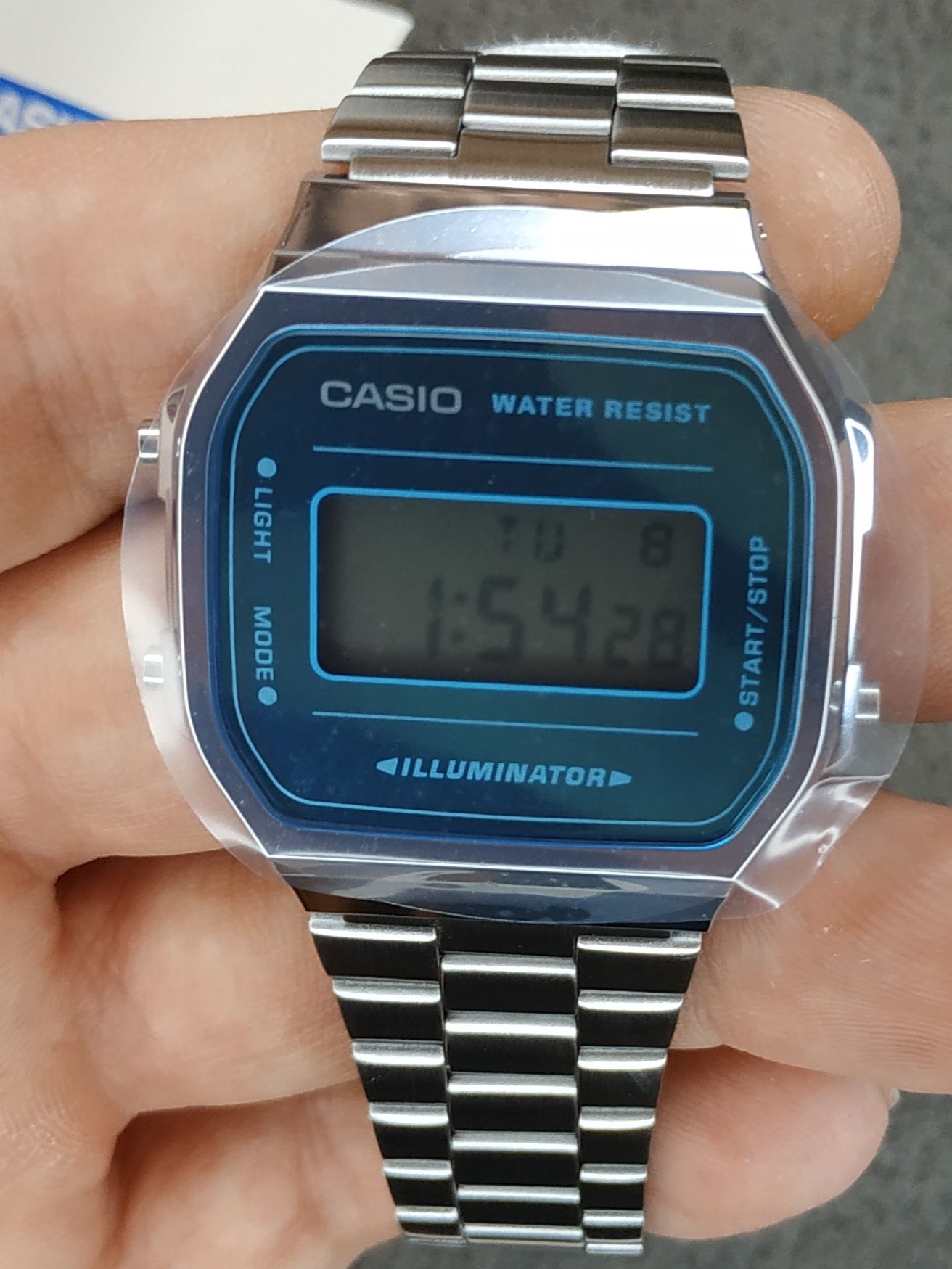 Часы Casio A168WEM-2EF Гарантия Оригинал Новые Часы Касио Классика