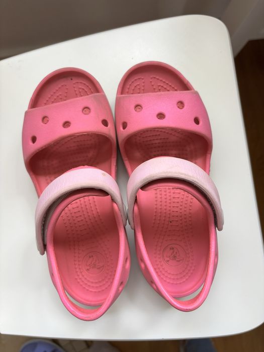 Sandały Crocs C12 różowe