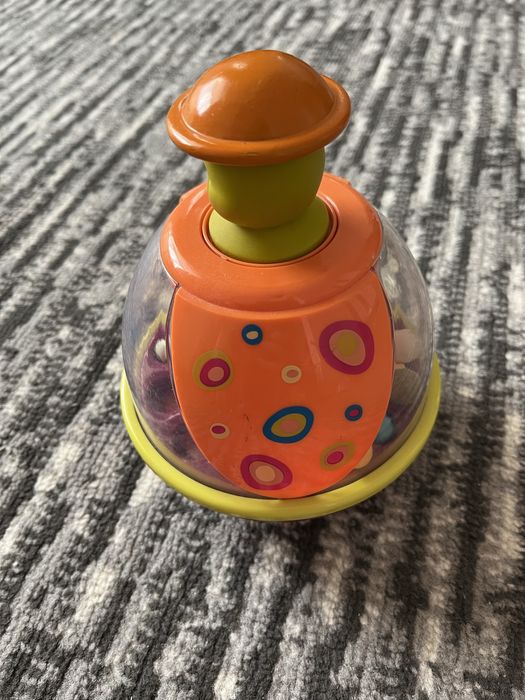 Набір Іграшок дзига - мандаринка , юла Batat вежа/пірамідка Chicco