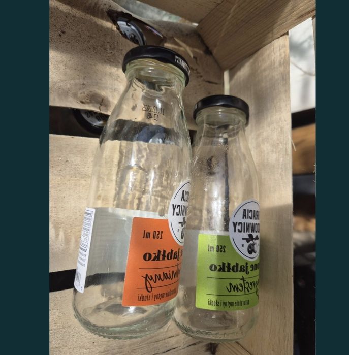 Butelki na sok 250 ml