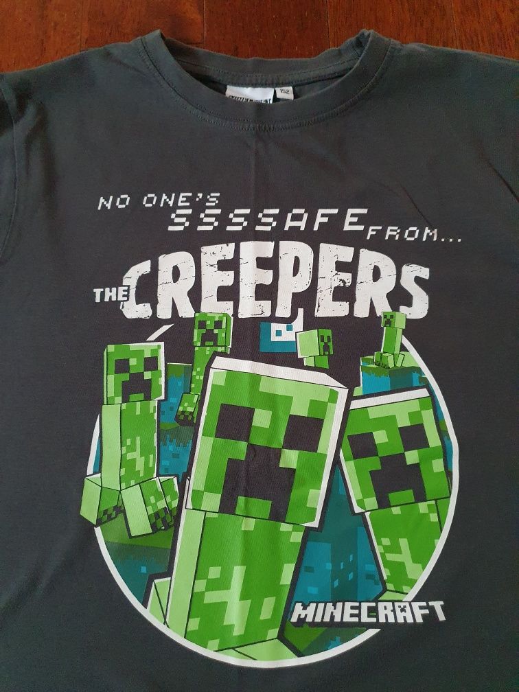 Tshirt chłopięcy 152 cm Minecraft