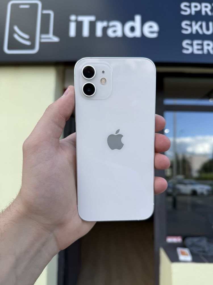 Telefon iPhone 12 128GB Biały Apple Gwarancja iTrade