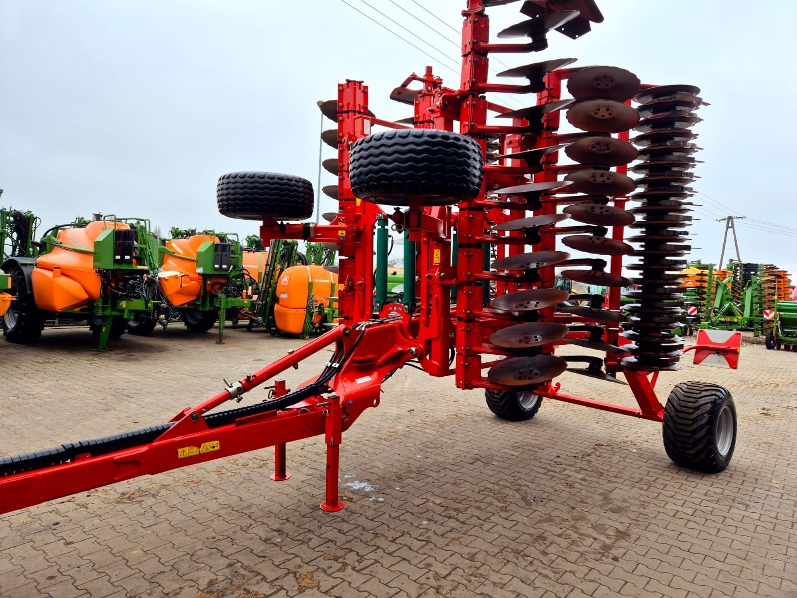 Brona talerzowa Kverneland Qualidisc 5000 Lemken Amazone IDEALNA