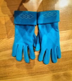Rękawiczki polarowe Shein z mankietem