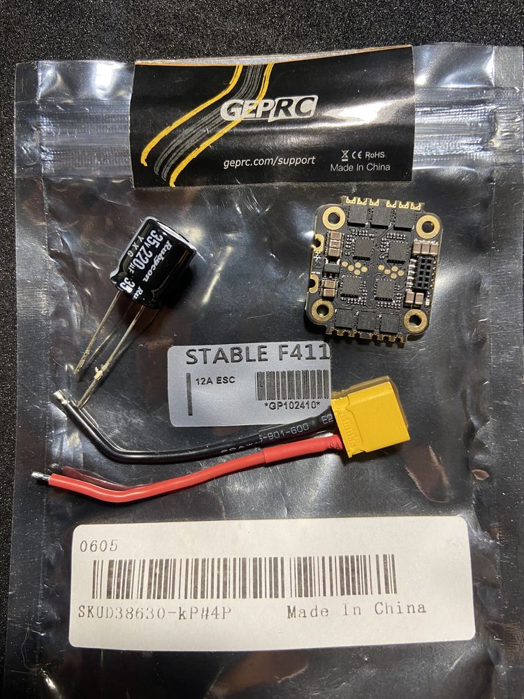 Variador ESC 4 In 1. STABLE F411 BLheli_S 4IN1 12A ESC