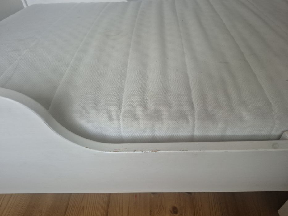 Łóżko rosnące Ikea Sundvik plus pojemnik Vardo i materac gratis