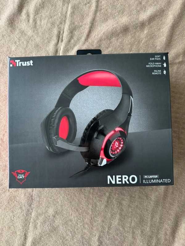 Trust- Headset GXT 313 Nero Illuminated Gaming