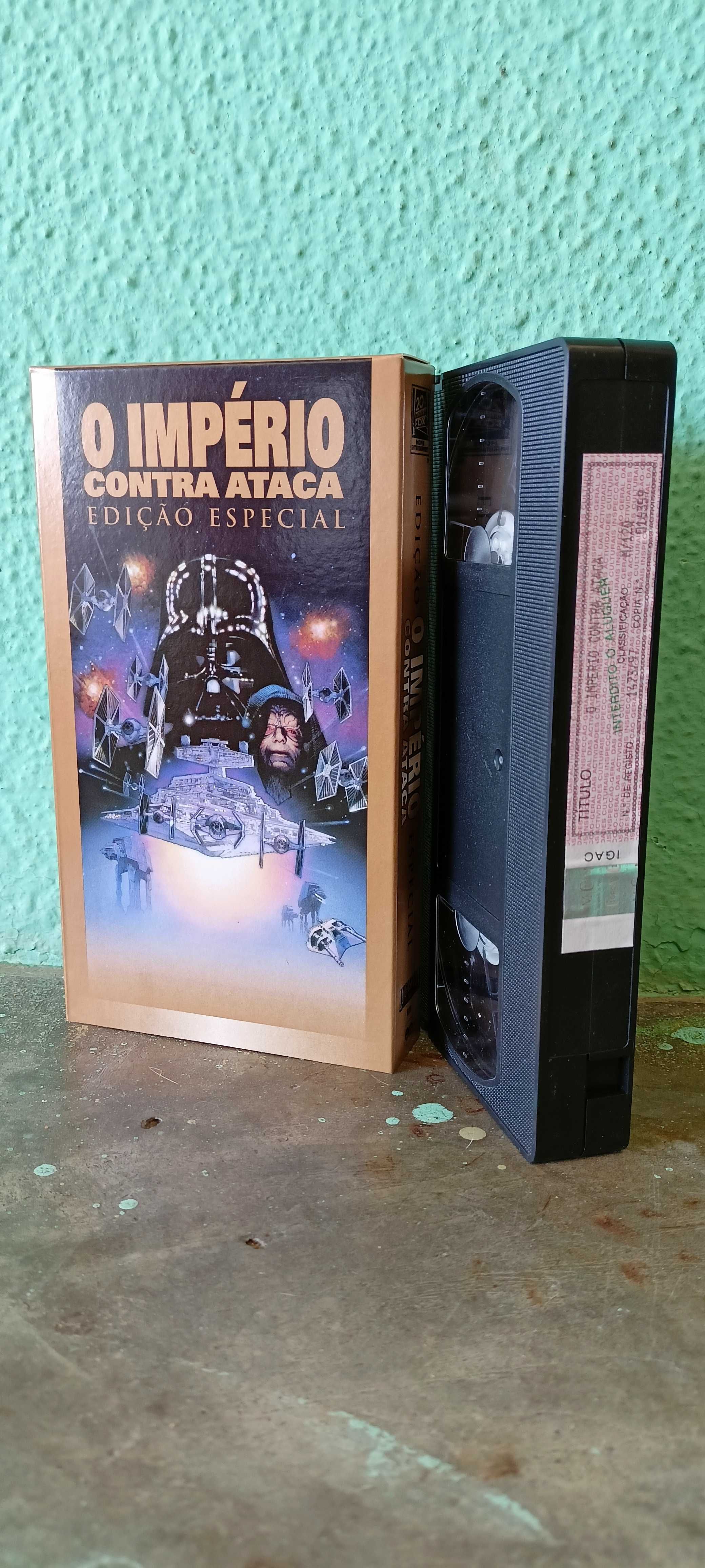 Trilogia Star Wars VHS Cassete