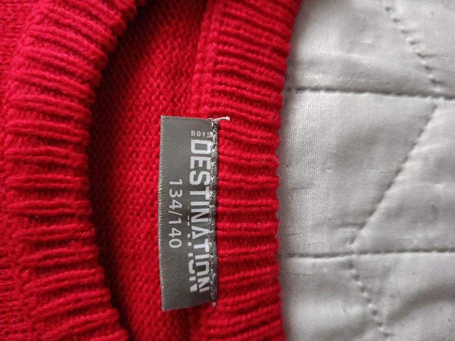 Sweter świąteczny chłopięcy rozm. 134/140