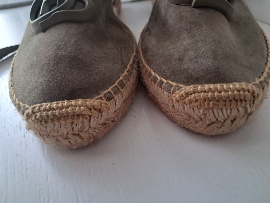 Nowe espadryle Baldinini skórzane