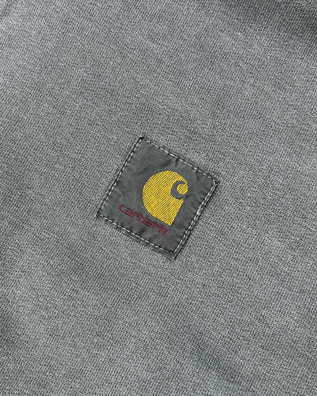 Худі Carhartt WIP Patch Zip Hoodie Washed Black