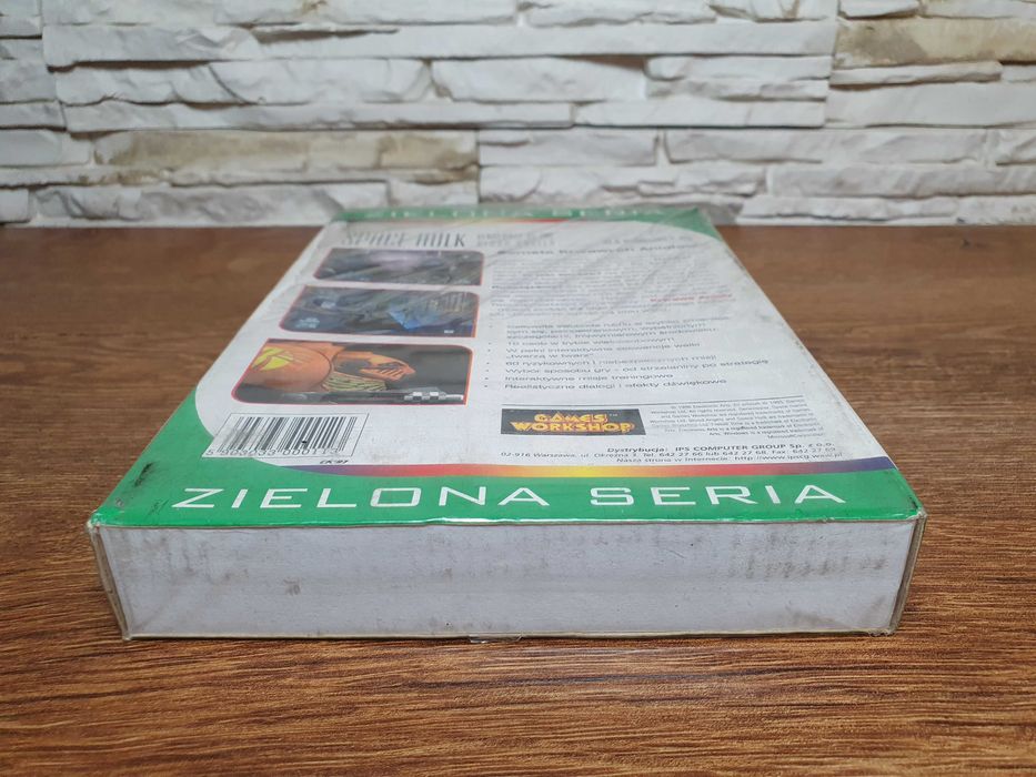 SPACE HULK 1995 - wydanie Zielona Seria mini BIG BOX ENG/PL FOLIA NOWA