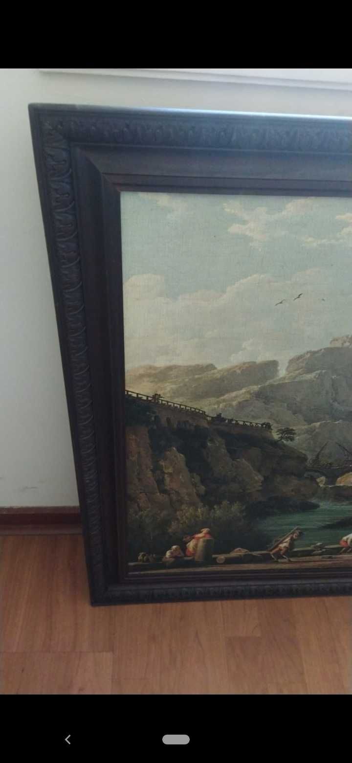 Quadro Vernet com Moldura