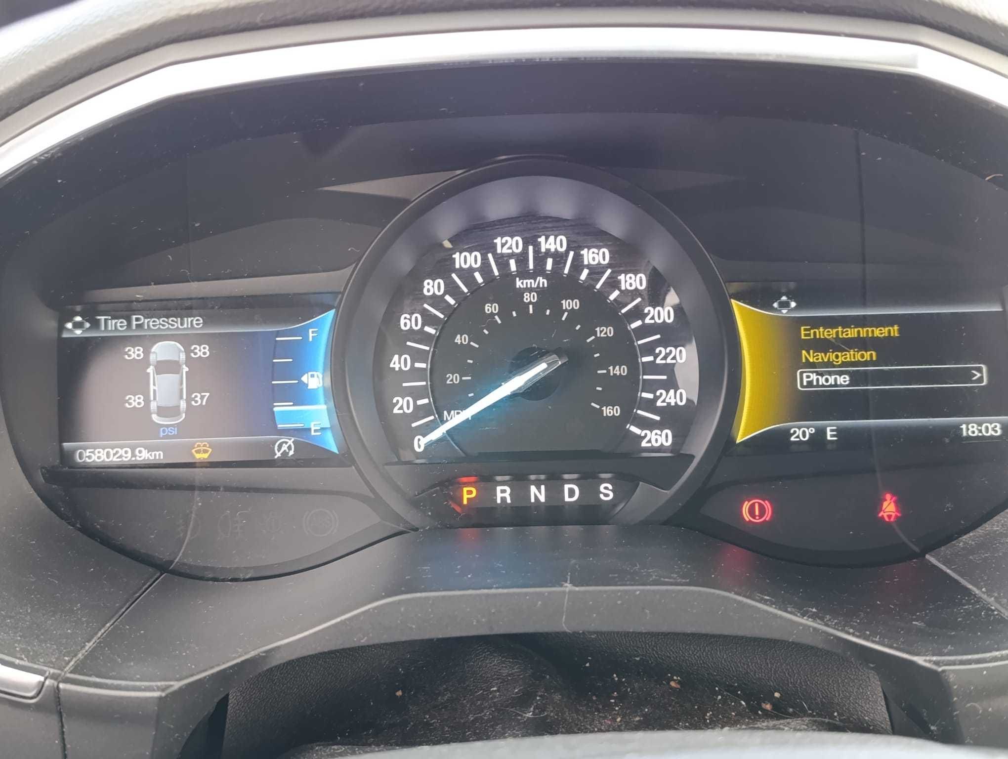Ford Edge Titanium 4X4 BENZYNA 2.0, niski przebieg, 58 tys, Idealny