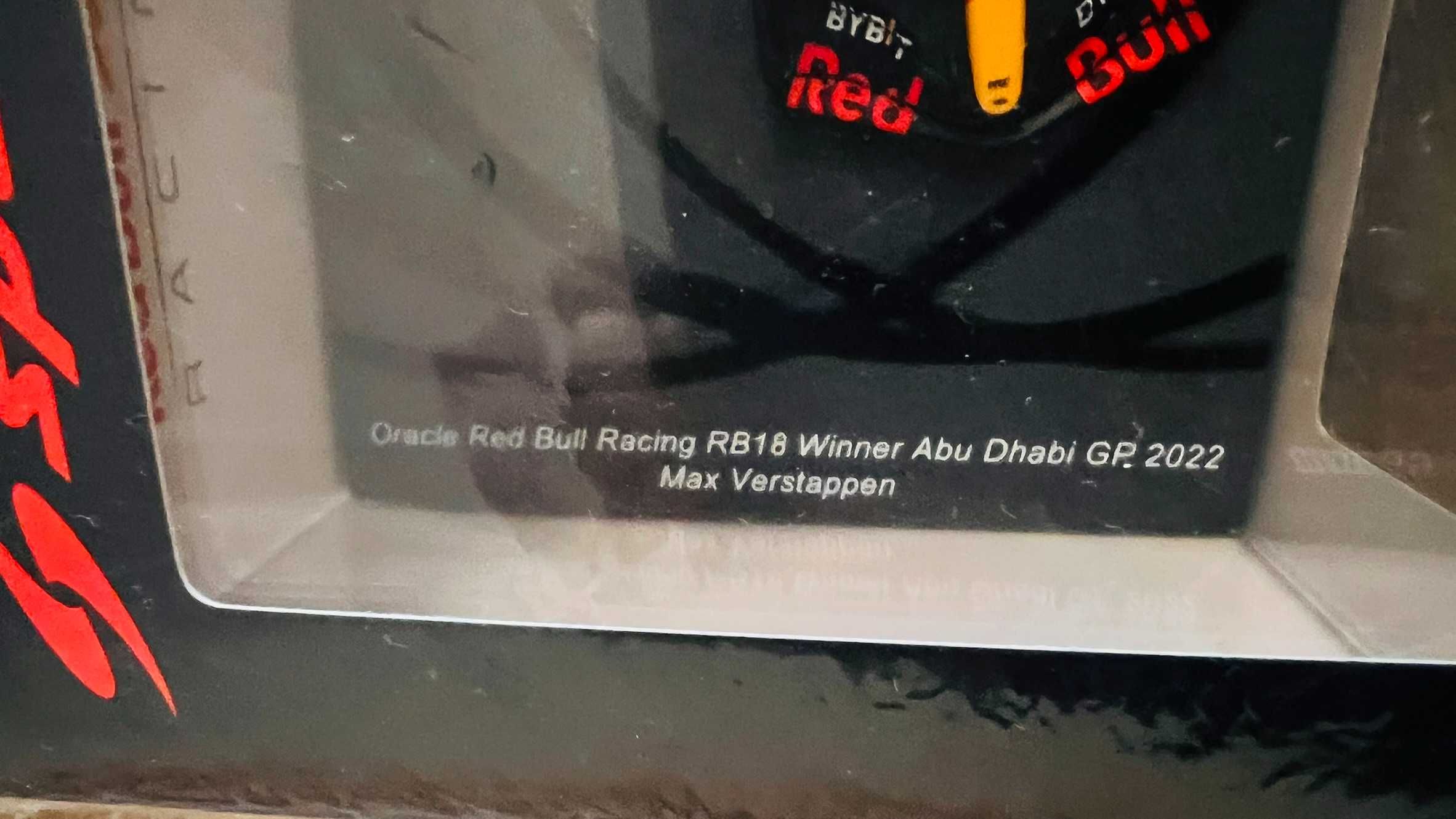 Max Verstappen Campeão Mundo 2022 Spark Models 1:43