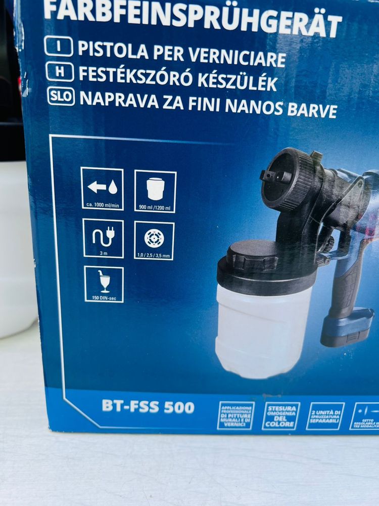 Краскопульт Einhell з аксесуарами BT-FSS 500