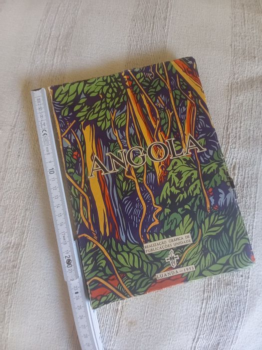 Livro antigo sobre Angola